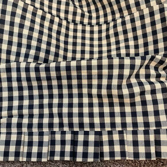 Ballard Designs Other - Ballard Designs Couture Chair Slipcover Checkered Cotton Box Pleat Parsons